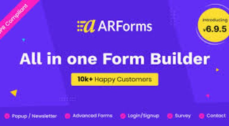 ARForms v6.9.5 - Wordpress 表单生成器插件