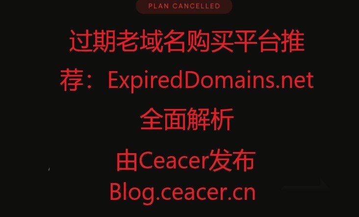 过期老域名购买平台推荐：ExpiredDomains.net 全面解析
