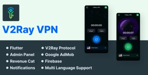 V2Ray VPN – Flutter V2ray 协议 VPN 应用免费下载