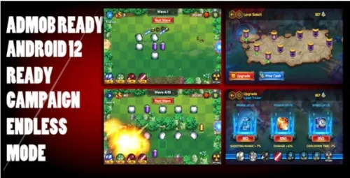 塔防游戏超防御Hyper Defense Unity 完整项目