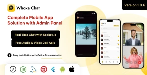 Whatsapp 克隆应用程序Whoxa App安卓源码免费下载