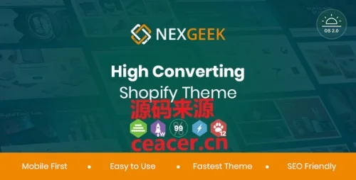 NexGeek - 多用途响应式 Shopify 主题 v2.0.6