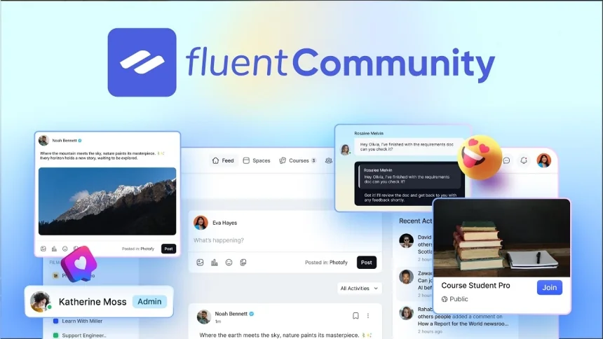 最快的 WordPress 论坛插件Fluent Community Pro
