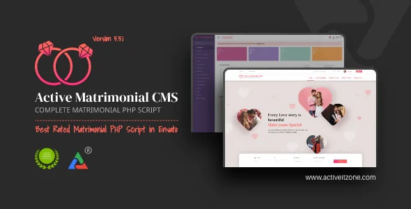 Active Matrimonial CMS v5.5.1 - nulled