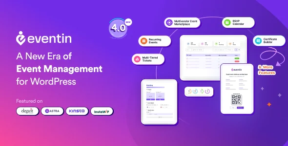 WP Eventin v4.0.32 - Events Manager & Tickets Selling Plugin for WooCommerce