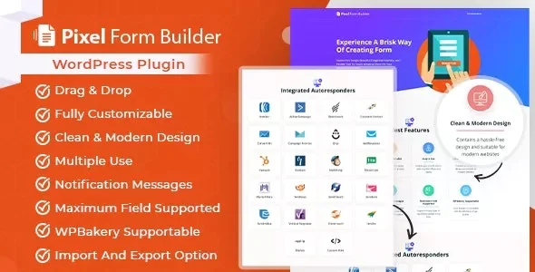 Pixel v1.0.1 - WordPress Form Builder Plugin & Autoresponder
