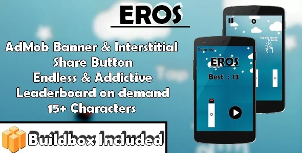 Eros - iOS xCode & Buildbox Game Template