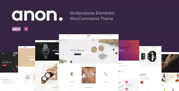 Anon - Multipurpose Elementor WooCommerce Themes v2.2.10