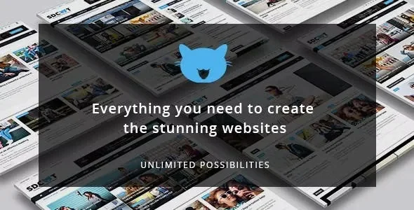 Shadowcat v2.7 - A News and Magazine WordPress Theme