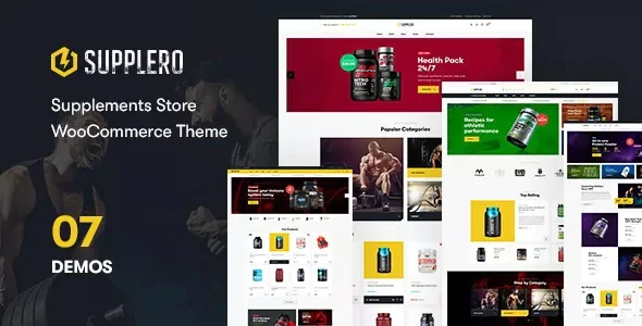 Supplero - Supplement Store WooCommerce Theme v1.6.3