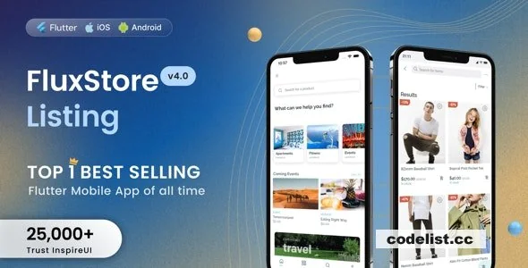 FluxStore Listing v5.5 - The Best Directory WooCommerce app by Flutter