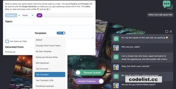 AI Engine Pro v2.6.1 - ChatGPT Chatbot, GPT Content Generator, Custom Playground &amp; Features