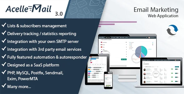 Acelle Email v3.0.10 - Marketing Web Application