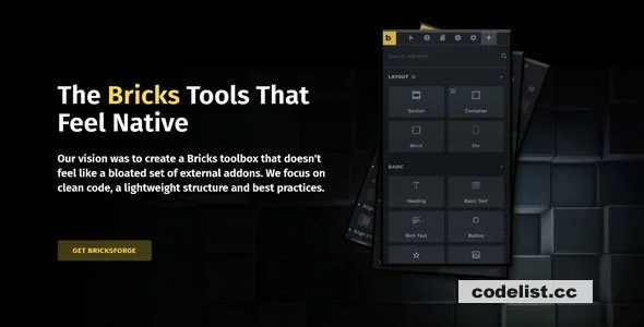 Bricksforge 2.2.6 - The Bricks Tools that feel native