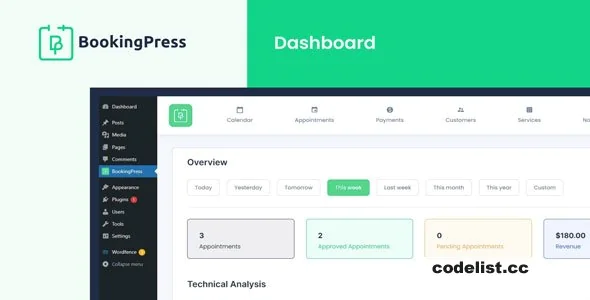 BookingPress Pro v3.9.7 - Appointment Booking plugin