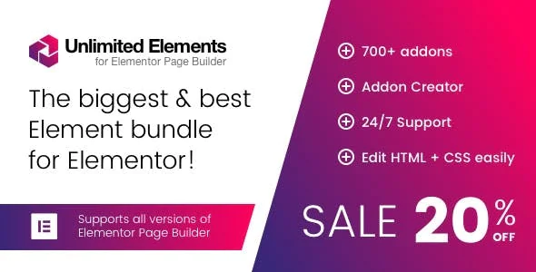 Unlimited Elements for Elementor Page Builder v1.5.123