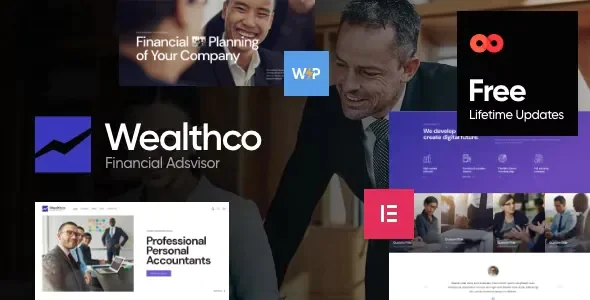 WealthCo - Business &amp; Financial Consulting WordPress Theme v2.12