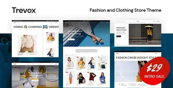 Trevox v1.0.1 - Fashion and Clothing Store Theme
