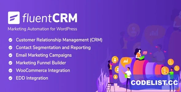 FluentCRM v2.9.2.5 - Marketing Automation For WordPress