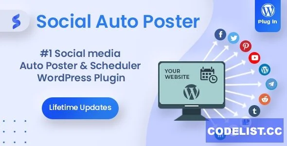 Social Auto Poster v5.4.3 - WordPress Plugin