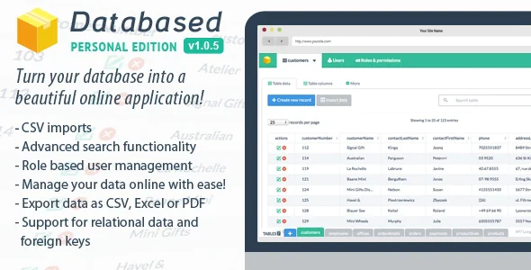 Databased v1.0.6 - Personal Edition