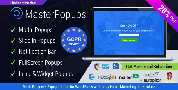 Master Popups - Popup Plugin for WordPress &amp; Popup Editor v3.9.4