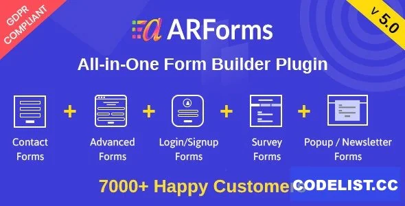 ARForms v6.9 - Wordpress Form Builder Plugin