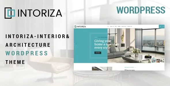 Intoriza - Interior Architecture WordPress Theme v1.0.8