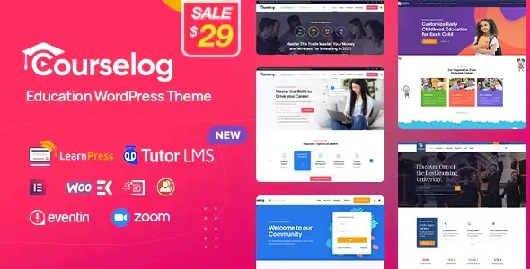 Courselog - Education WordPress Theme v1.4.1