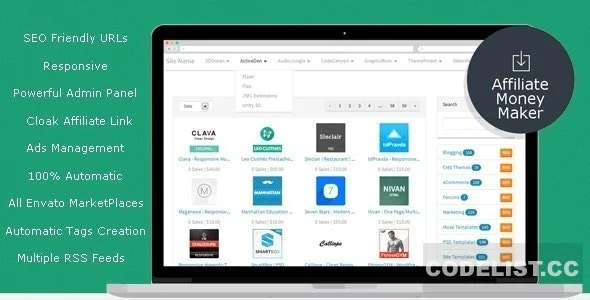 Envato Affiliate Money Maker v1.4.4