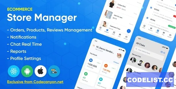 Store Manager v1.1.1 - React Native Application for Wordpress Woocomerce