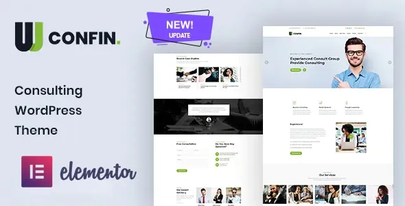 Confin - Consulting Business WordPress Theme v2.0.6