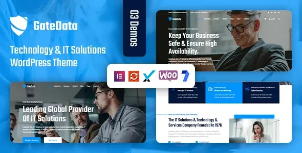 GateData - IT Solutions &amp; Technology WordPress Theme v1.0.1