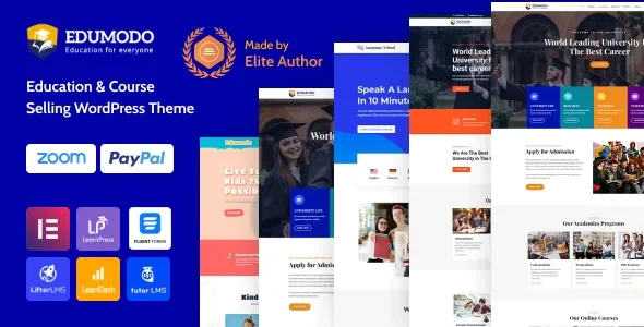 Edumodo - Education WordPress Theme v4.4.6