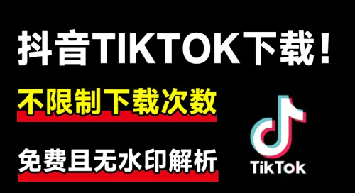 2025最新免费TikTok/抖音无水印在线解析下载