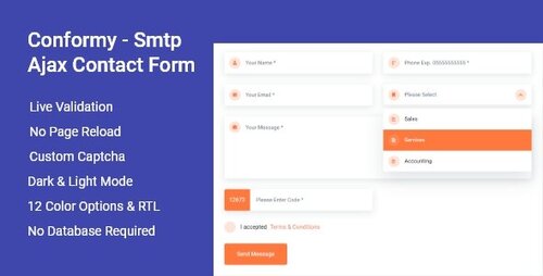 More information about "Conformy - Contact Form v1.0"