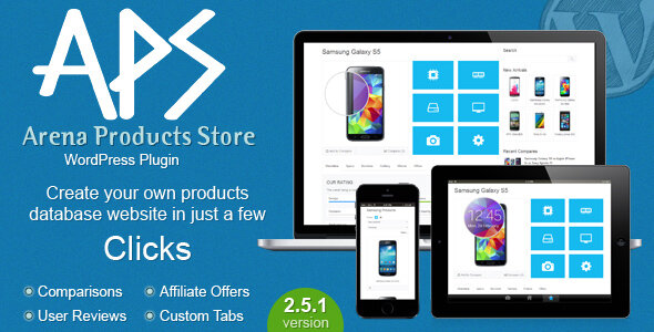 Arena Products Store v3.2 - WordPress Plugin