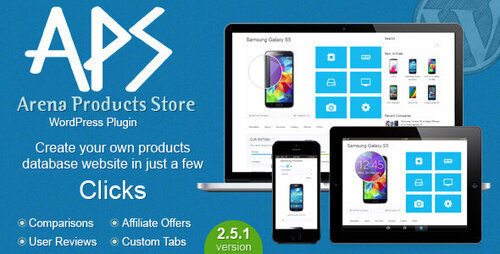More information about "Arena Products Store v3.2 - WordPress Plugin"
