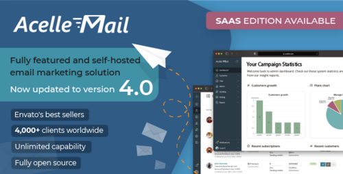 More information about "Acelle 4.1.5 p22 - Email Marketing Web Application - nulled"