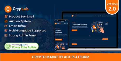 More information about "CrypLab - Crypto Marketplace Platform Null"