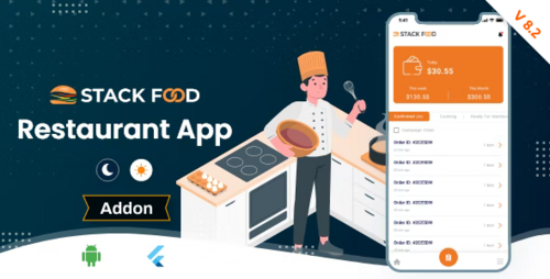 More information about "StackFood Multi Restaurant - Food Ordering Restaurant App"