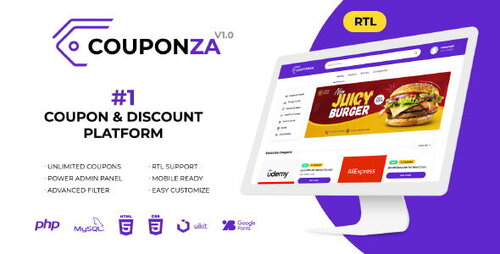 More information about "Couponza v2.0.0 - Ultimate Coupons & Discounts Platform"