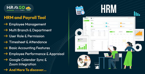 More information about "HRMGo SaaS v7.5 - HRM and Payroll Tool - nulled"