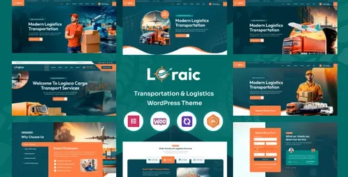 More information about "Loraic - Transportation & Logistics WordPress Theme"