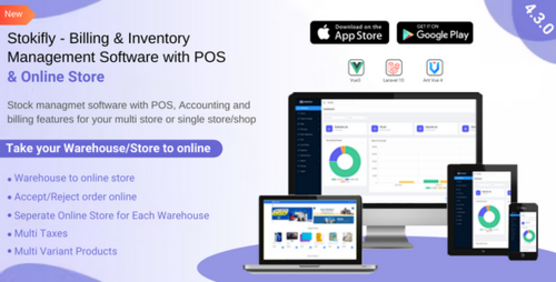 More information about "Stockifly - Billing & Inventory Management with POS and Online Shop"