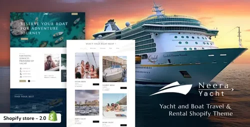More information about "Neera v1.1 - Yacht Boat & Travel Rental Services Shopify Theme"