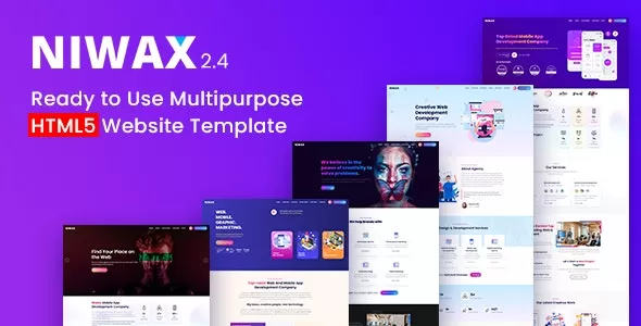 Niwax v2.4 - Creative Agency & Portfolio HTML Template
