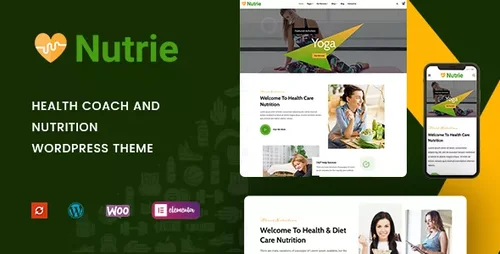 More information about "Nutrie - Health Coach and Nutrition WordPress Theme"