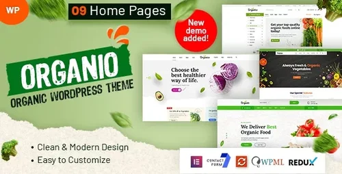 More information about "Organio - Organic Food Store WordPress"