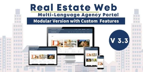 More information about "Real Estate Web - with Agency Portal and Multi-Language Management System"